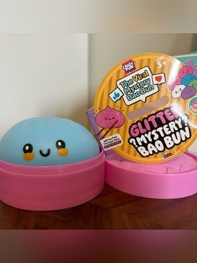 Pink and blue dumpling Crazy Fun Bao Bun